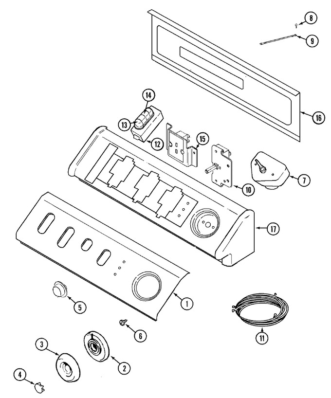 Diagram for MDE9706AZW
