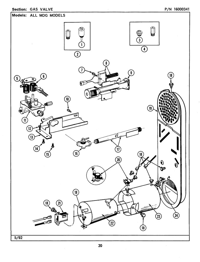 Diagram for MDG27PCAAW