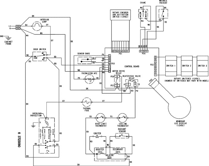 Diagram for NDG8805AWW