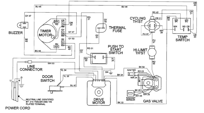 Diagram for MDG5000BWW