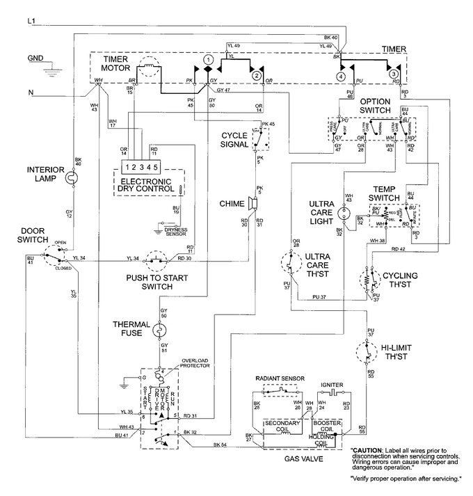 Diagram for MDG8500BWW