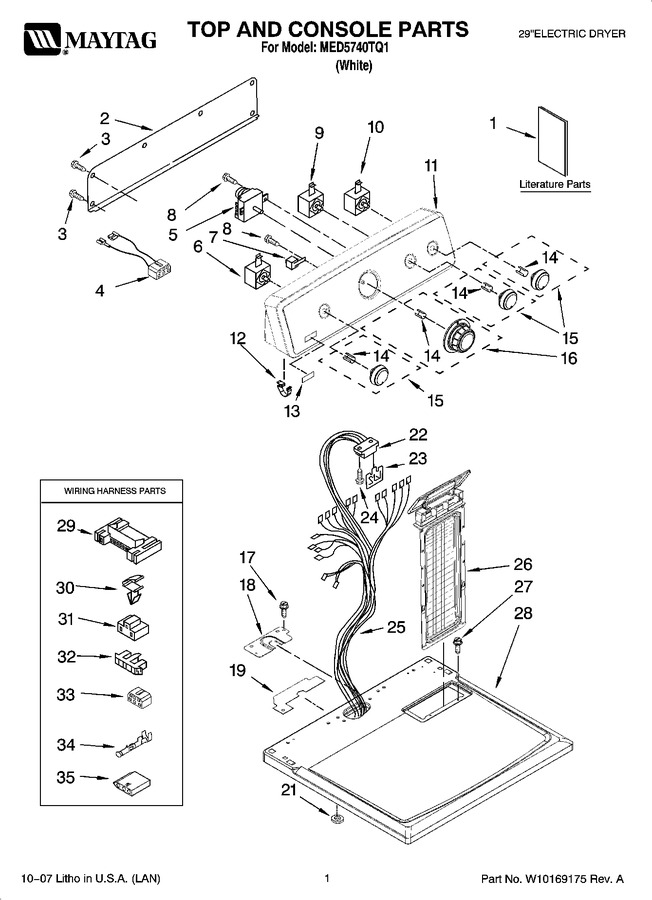 Diagram for MED5740TQ1