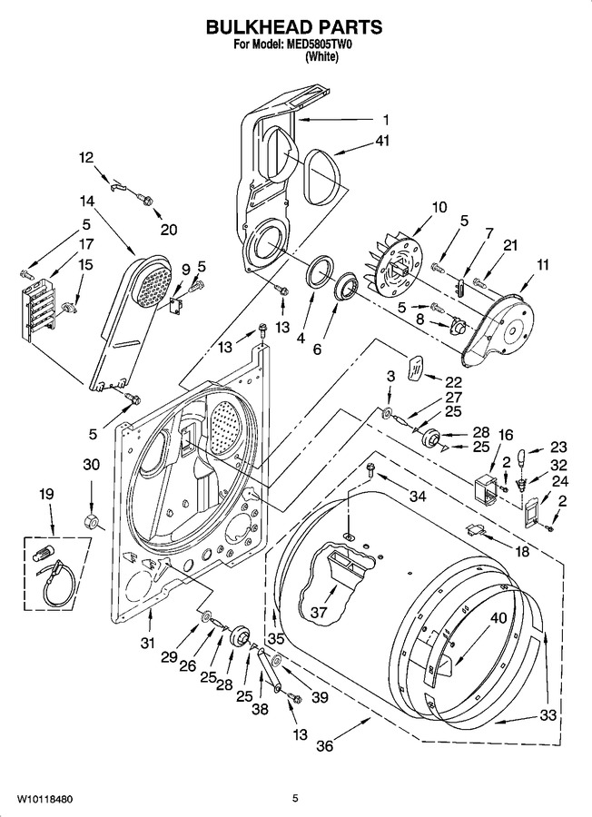Diagram for MED5805TW0