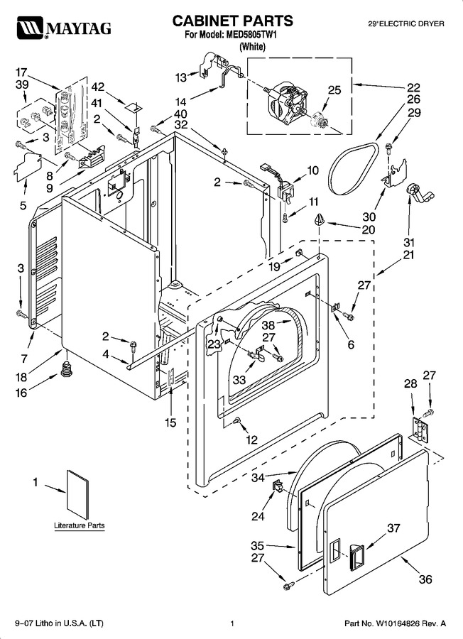 Diagram for MED5805TW1