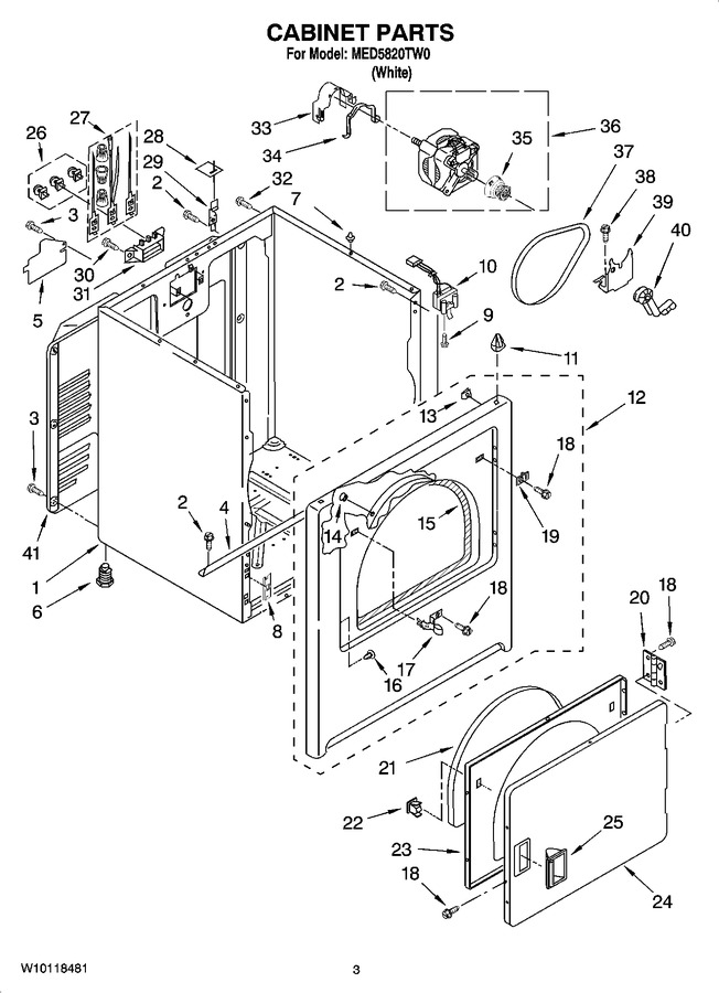 Diagram for MED5820TW0