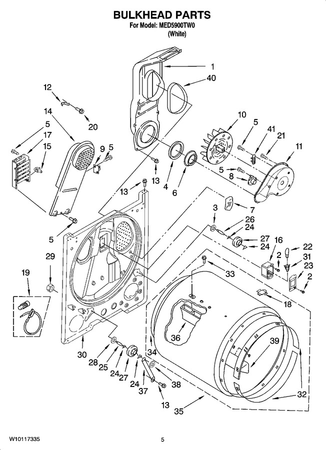 Diagram for MED5900TW0