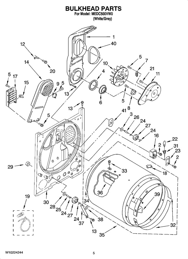 Diagram for MEDC500VW0