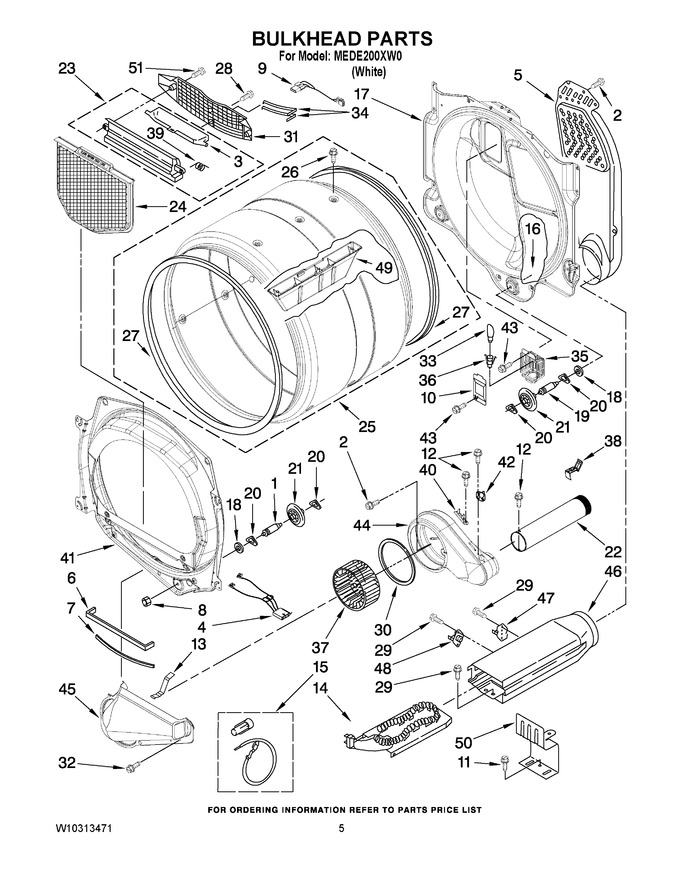 Diagram for MEDE200XW0