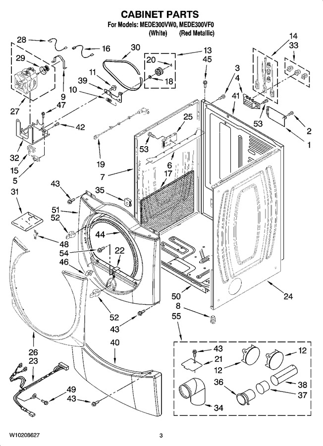 Diagram for MEDE300VW0