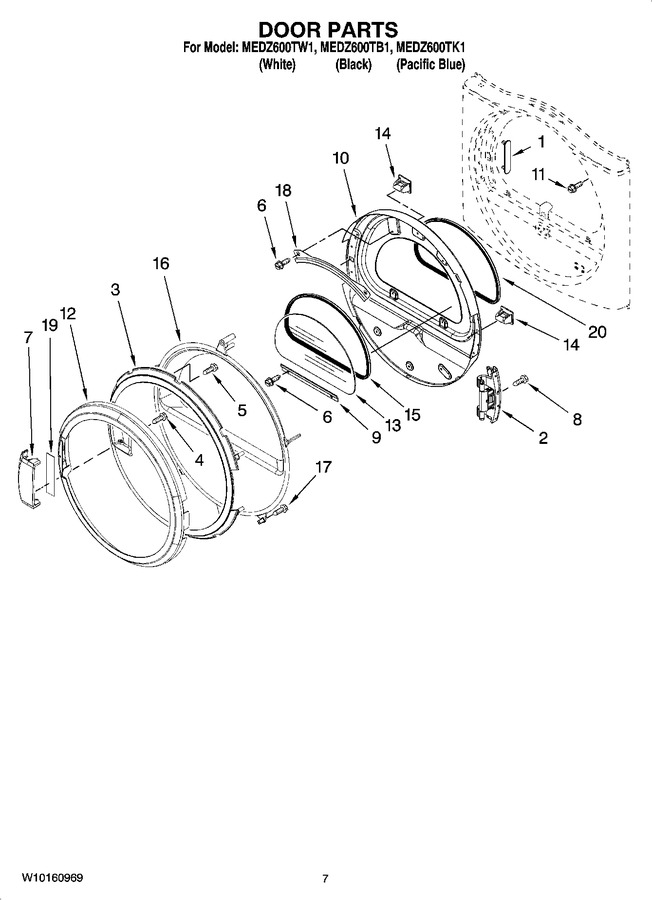 Diagram for MEDZ600TK1