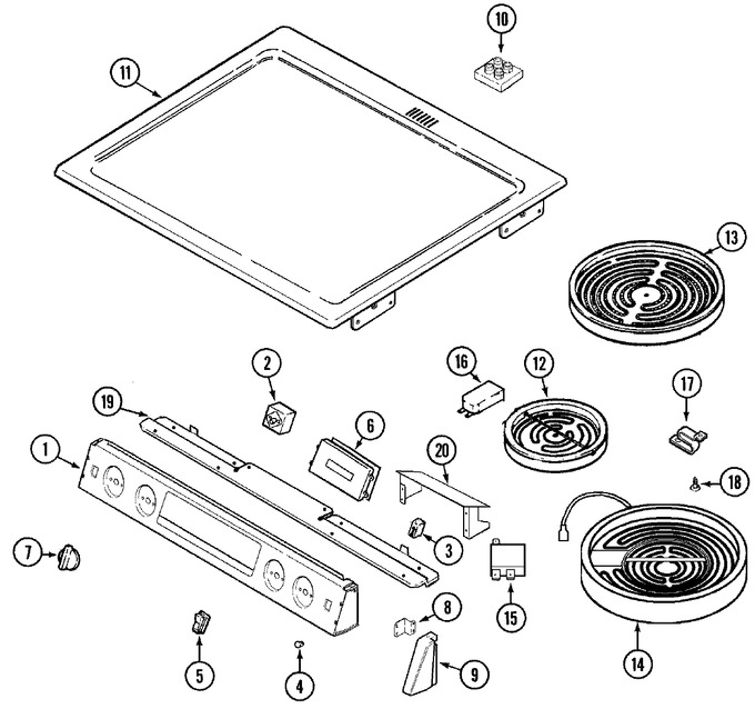 Diagram for MES5770AAW