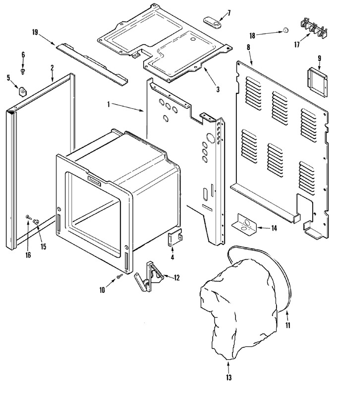 Diagram for MER4351AGW
