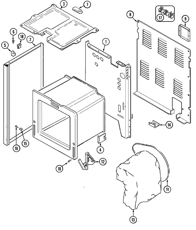Diagram for MER4530AAW