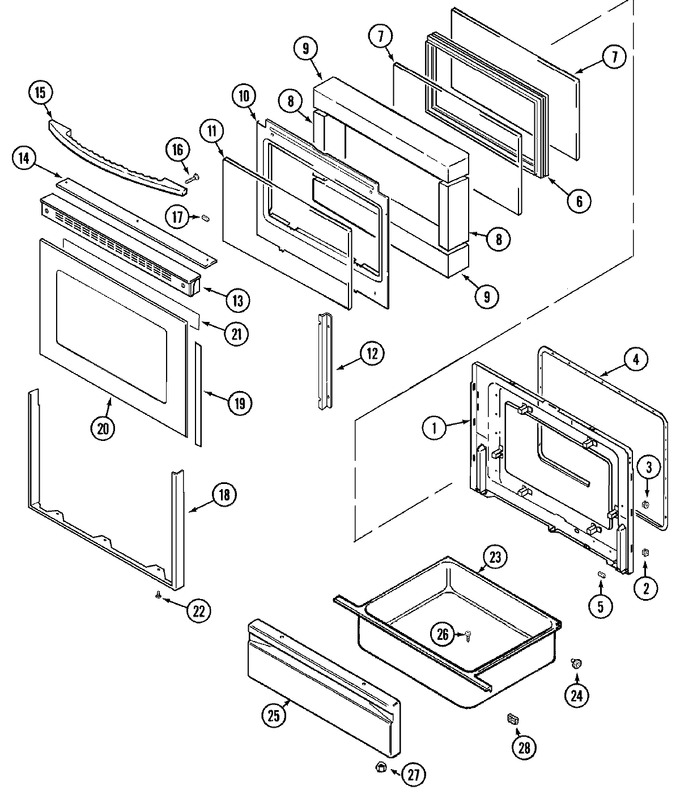 Diagram for MER5550AAW