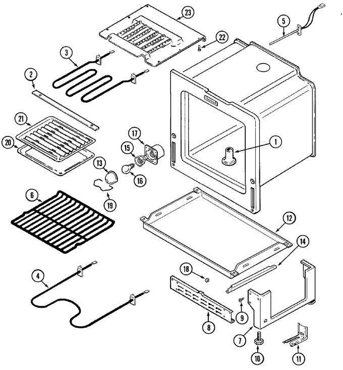 Diagram for MER5550AAW