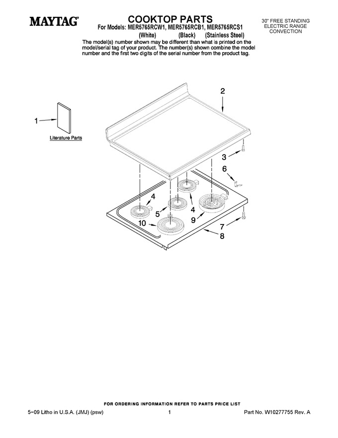 Diagram for MER5765RCS1