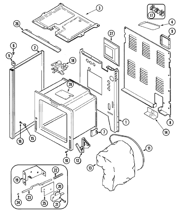 Diagram for MER5870BAQ
