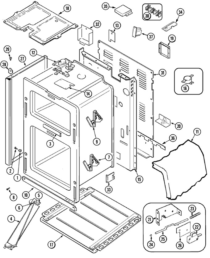 Diagram for MER6550BAQ