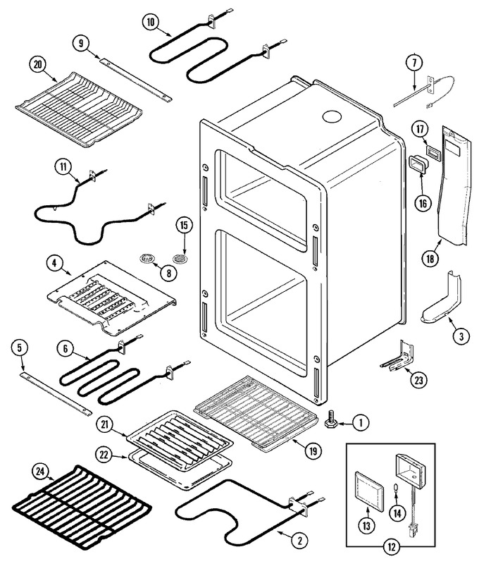 Diagram for MER6550BCW