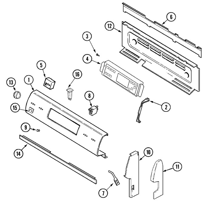 Diagram for MER6550BCW