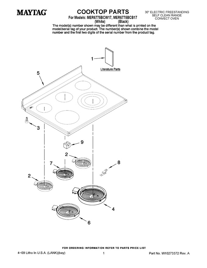 Diagram for MER6775BCB17