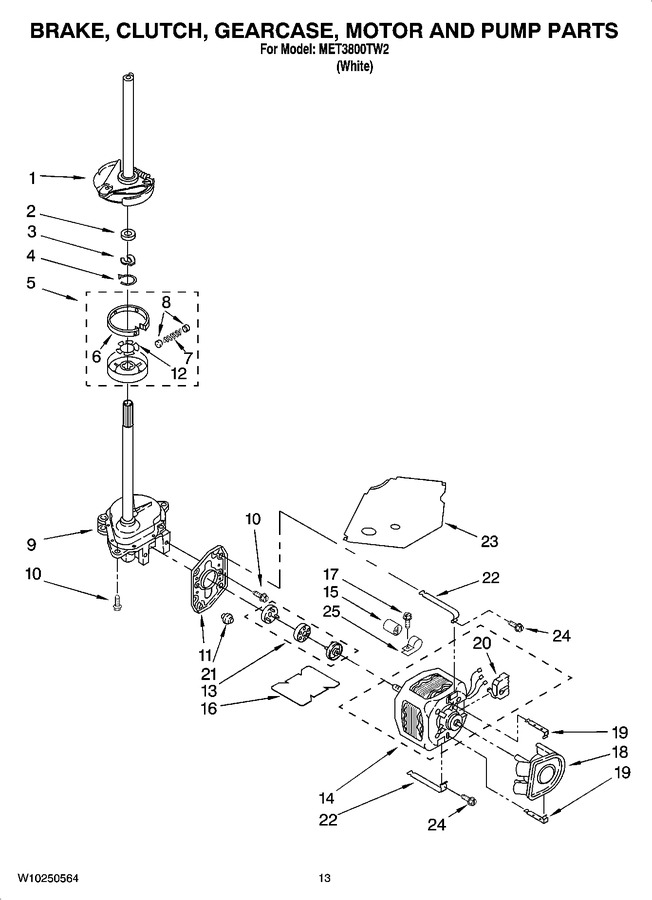 Diagram for MET3800TW2