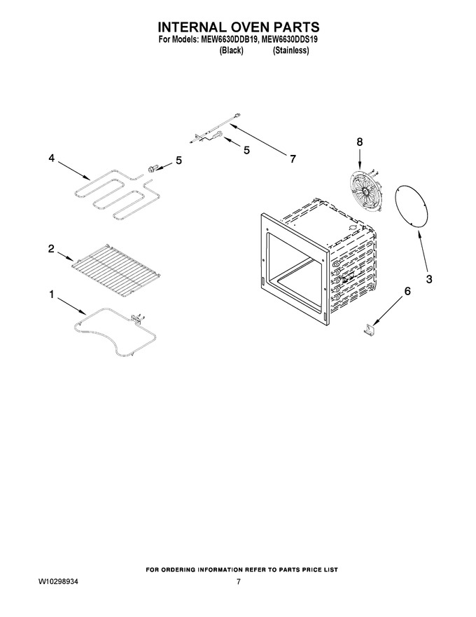 Diagram for MEW6630DDS19