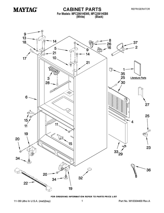 Diagram for MFC2061HEB5