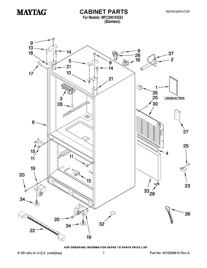 Diagram for MFC2061KES3