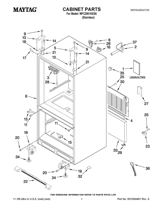 Diagram for MFC2061KES5
