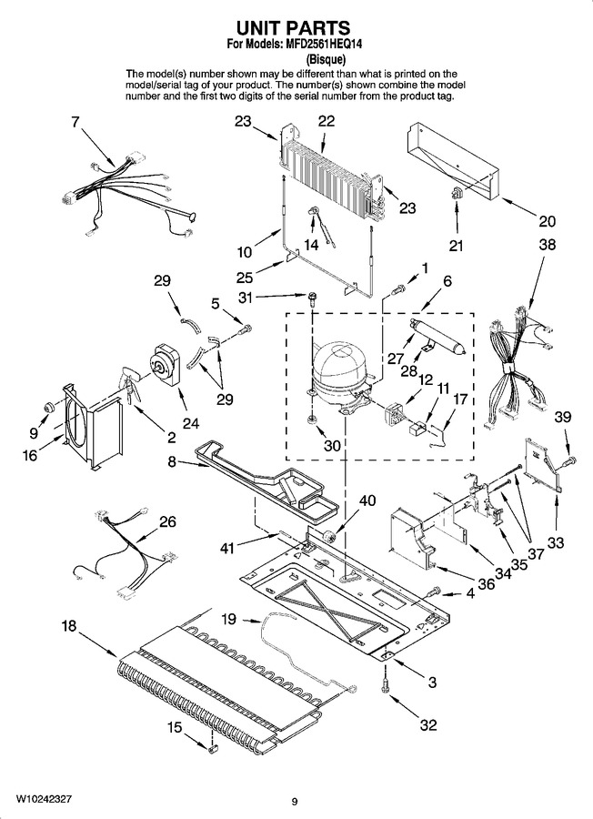 Diagram for MFD2561HEQ14
