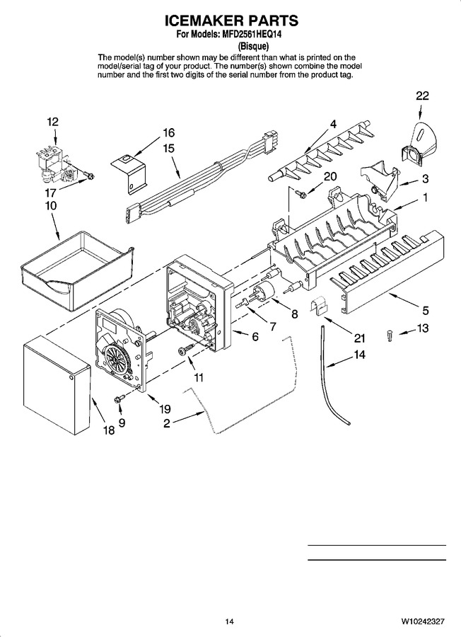 Diagram for MFD2561HEQ14