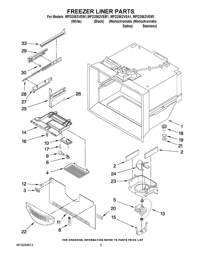 Diagram for MFD2562VEW1