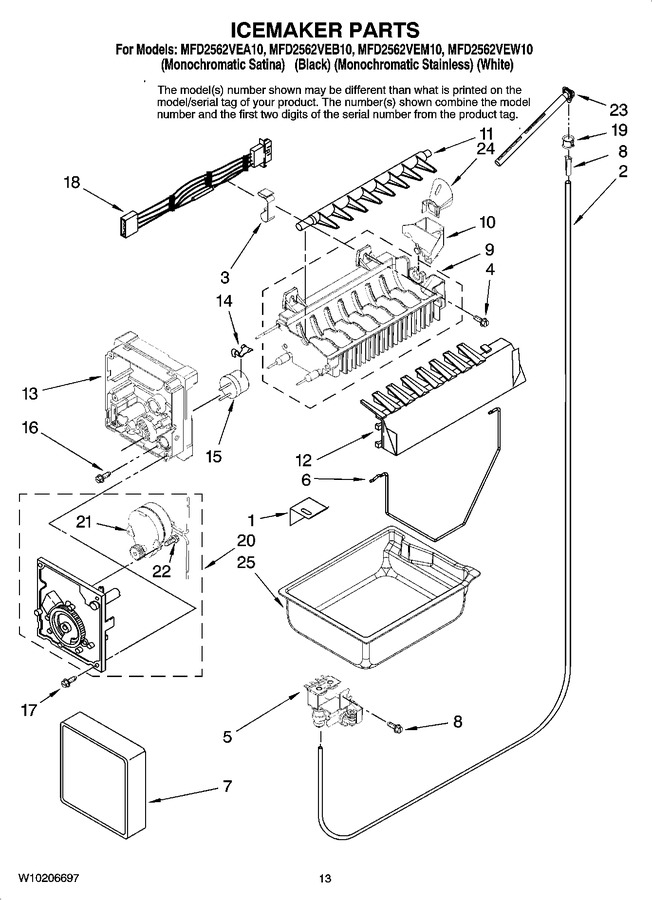Diagram for MFD2562VEA10
