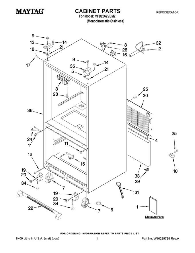 Diagram for MFD2562VEM2