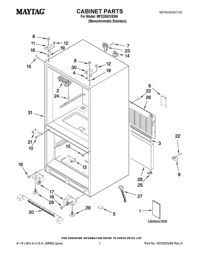 Diagram for MFD2562VEM4