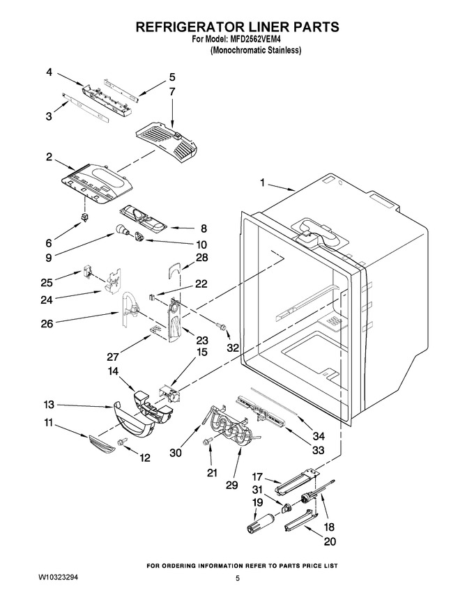 Diagram for MFD2562VEM4