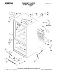 Diagram for 01 - Cabinet Parts