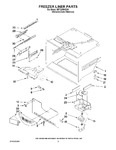 Diagram for 02 - Freezer Liner Parts
