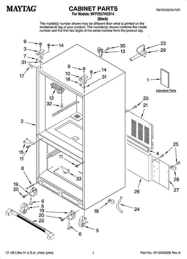Diagram for MFF2557HEB14