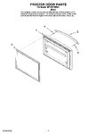 Diagram for 03 - Freezer Door Parts