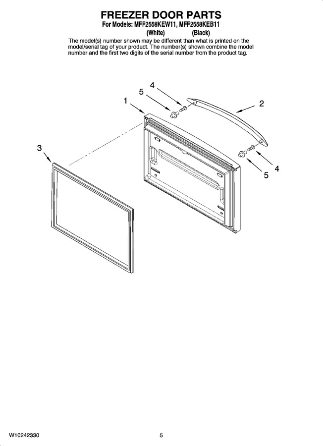 Diagram for MFF2558KEW11