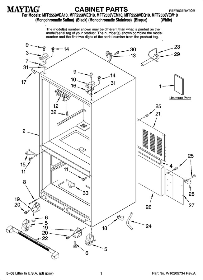 Diagram for MFF2558VEA10