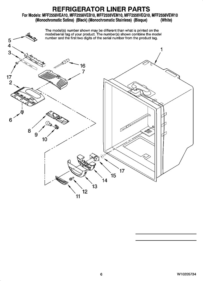 Diagram for MFF2558VEB10
