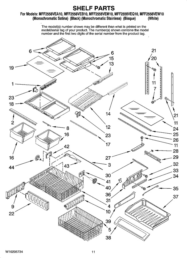 Diagram for MFF2558VEW10