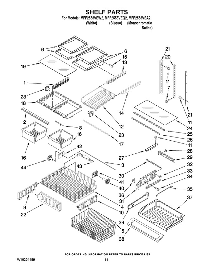 Diagram for MFF2558VEW2