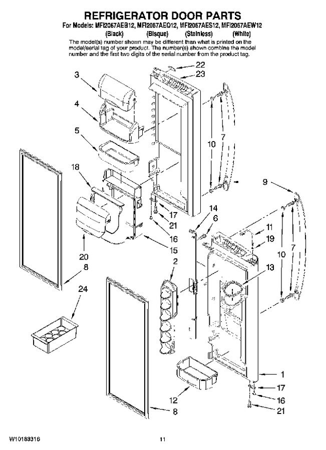 Diagram for MFI2067AES12