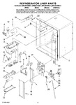 Diagram for 02 - Refrigerator Liner Parts