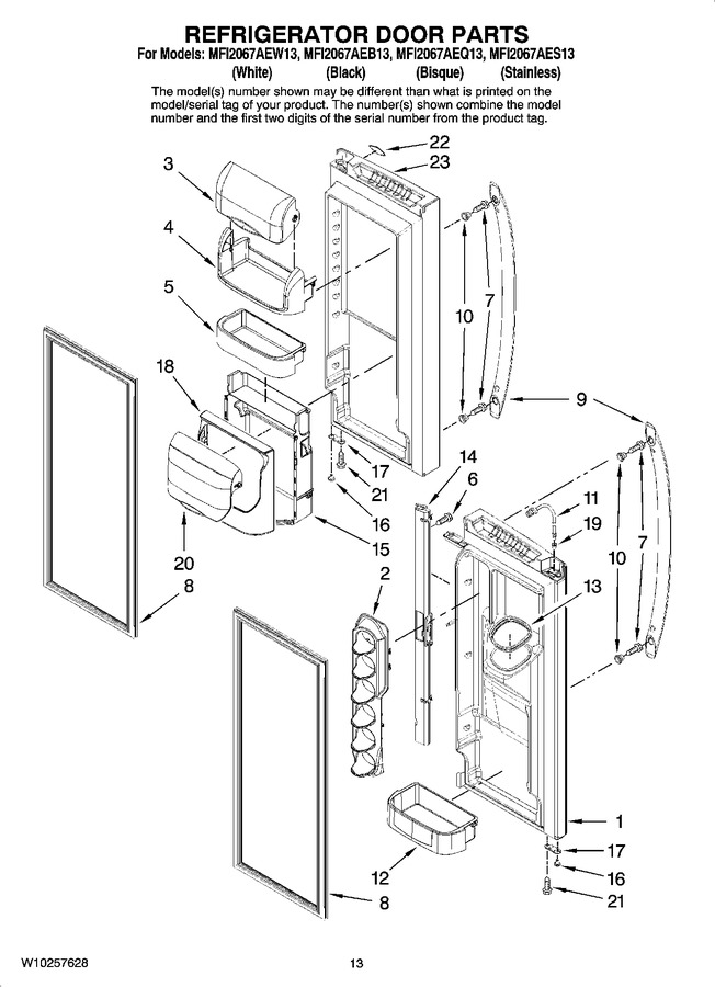 Diagram for MFI2067AEQ13