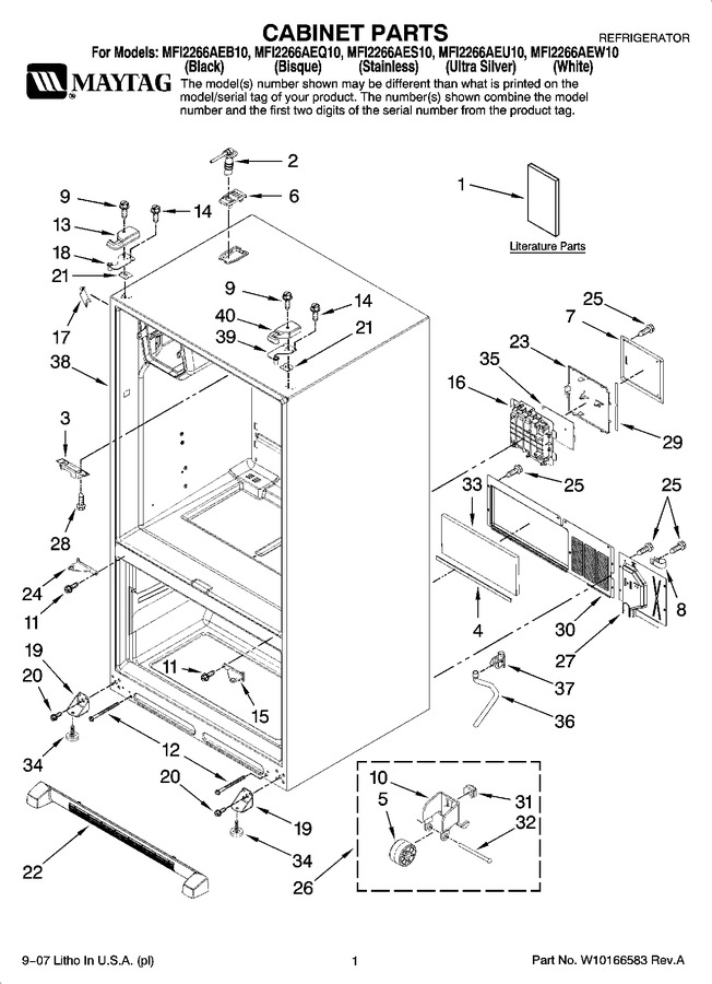 Diagram for MFI2266AEB10